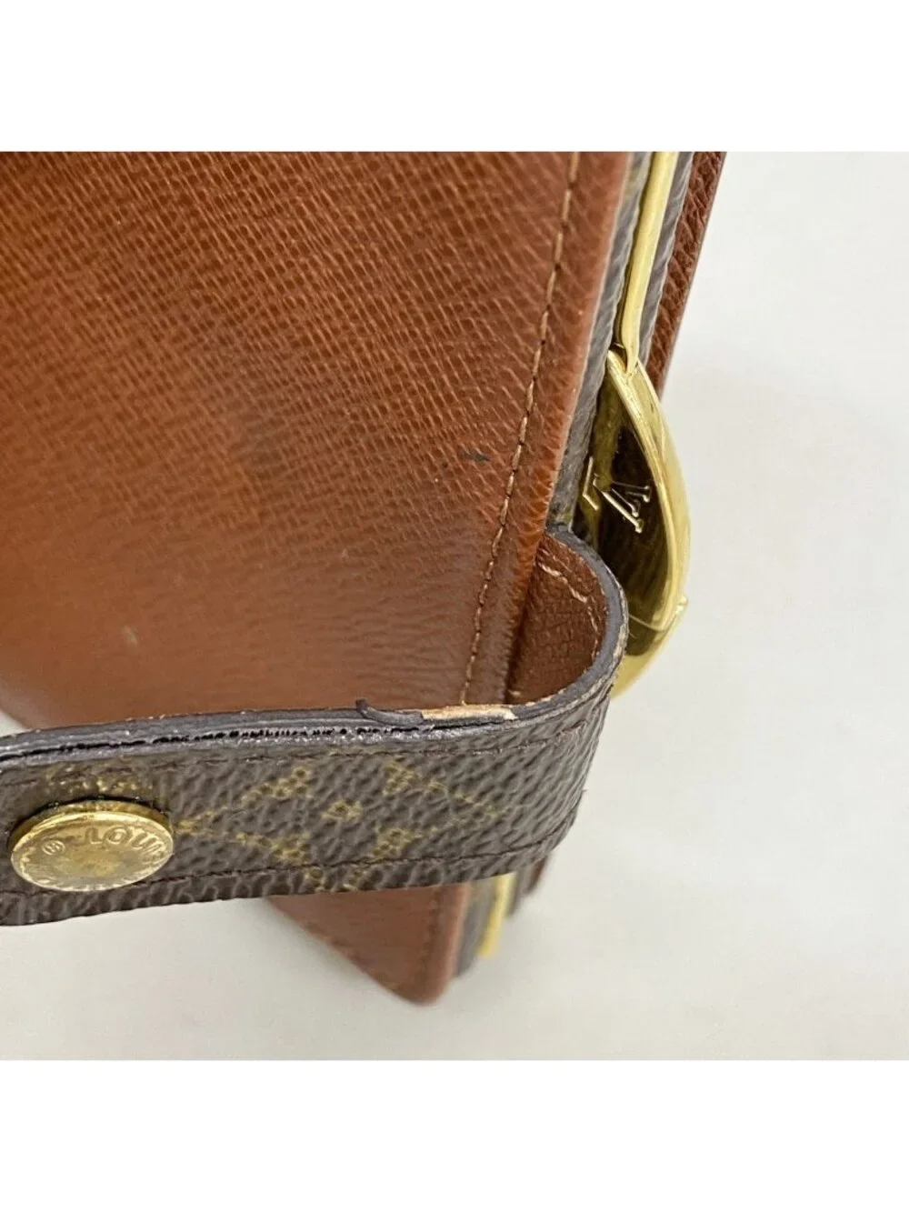 Louis Vuitton Wallet Monogram Porte-Monnaie Viennois Brown